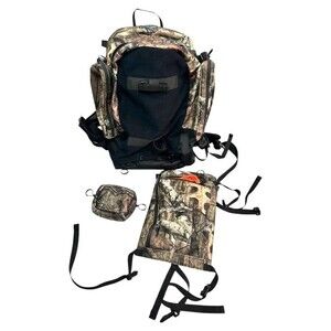 Cabelas Seclusion 3D Outfitter Camo Hunting Bow/ Rifle Backpack Waterproof NEW